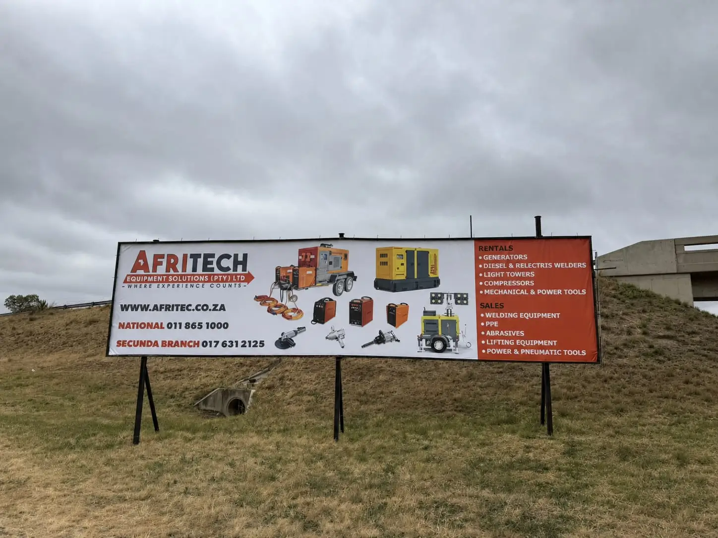 Afritech billboard campaign