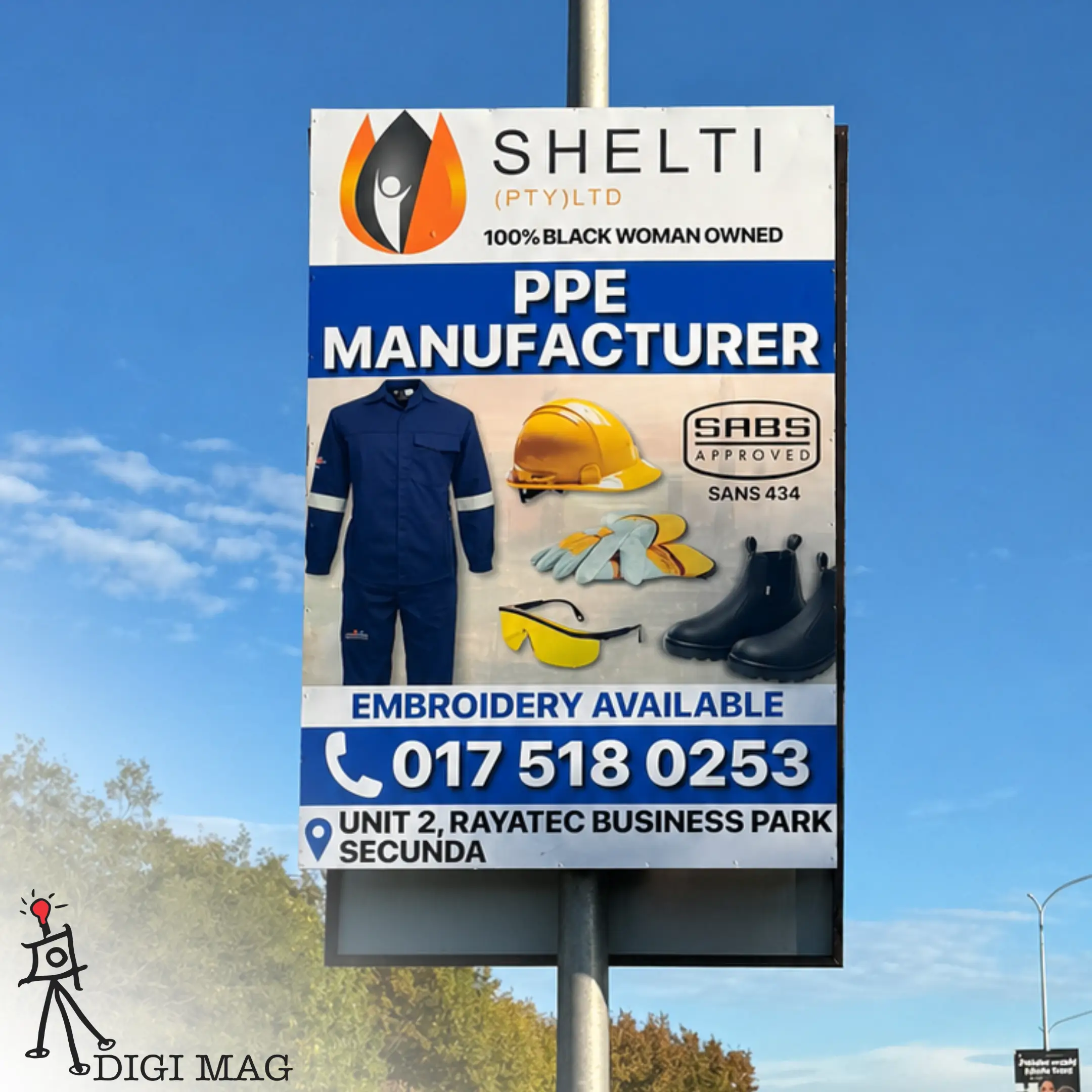 Shelti outdoor advertising campaign by DIGI MAG
